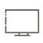 Flat Screen TV with Chromecast